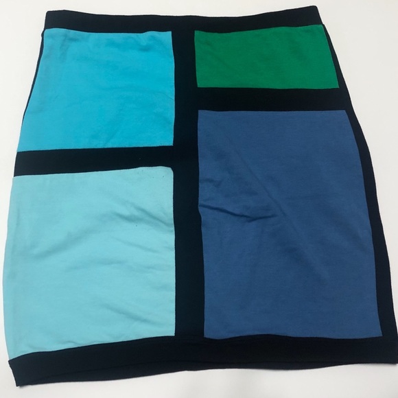 Blue and green sparkle skirt - Picture 2 of 2